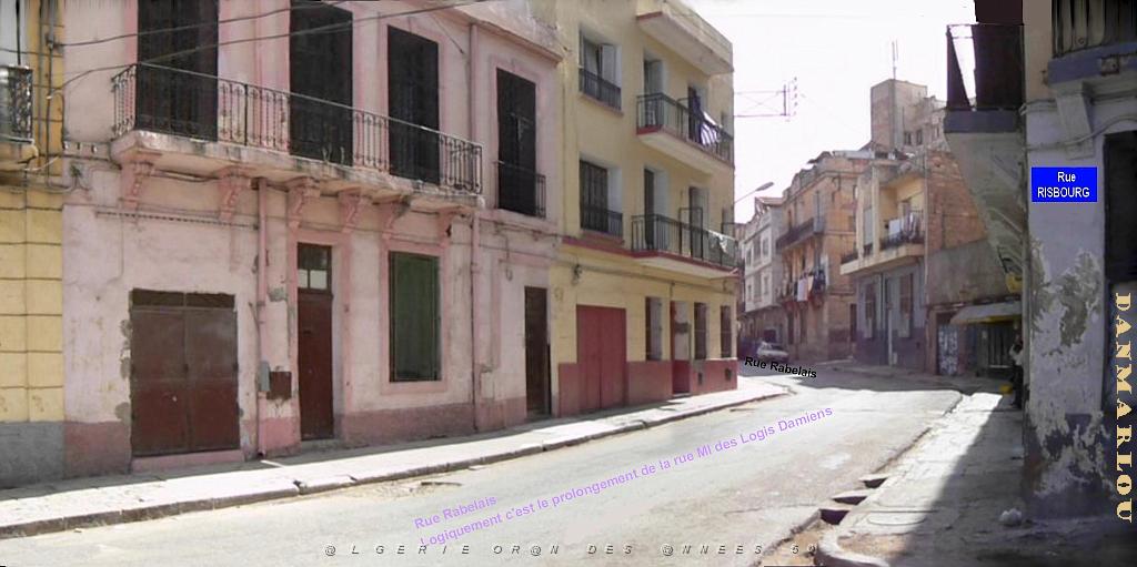 ORAN 2009 pano fin rue Ml. des Logis Damiend-debut rue Rabelais.jpg